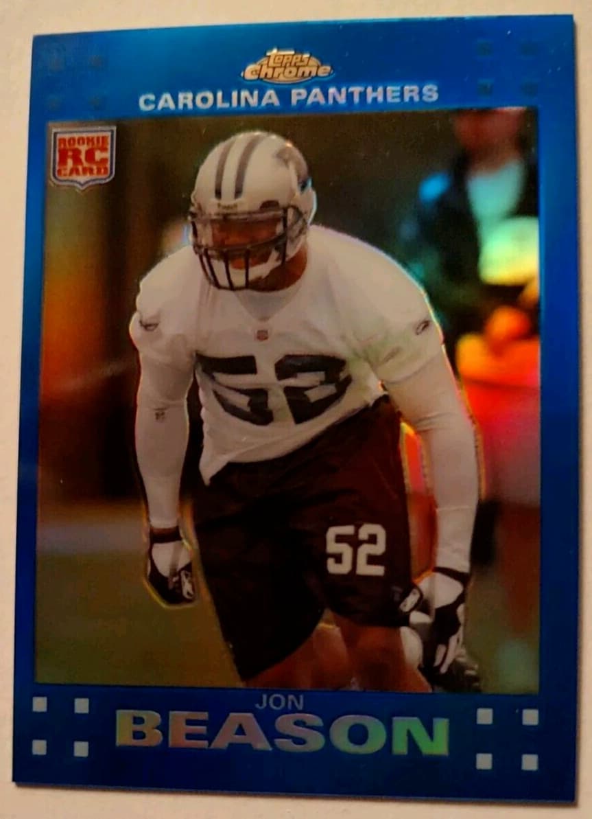 Jon Beason trading card