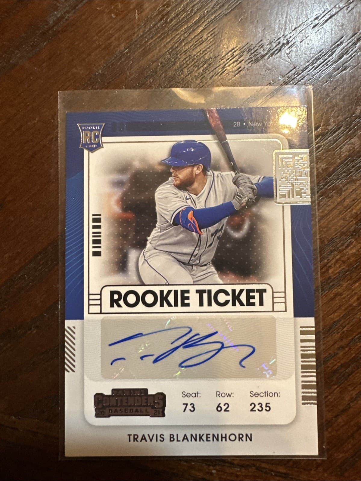 Travis Blankenhorn 2021 panini