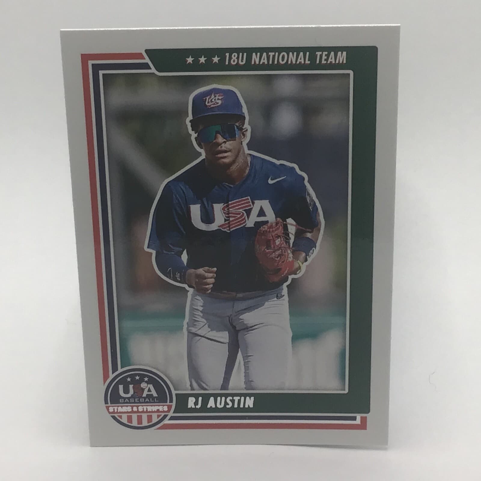 RJ Austin Jr. trading card