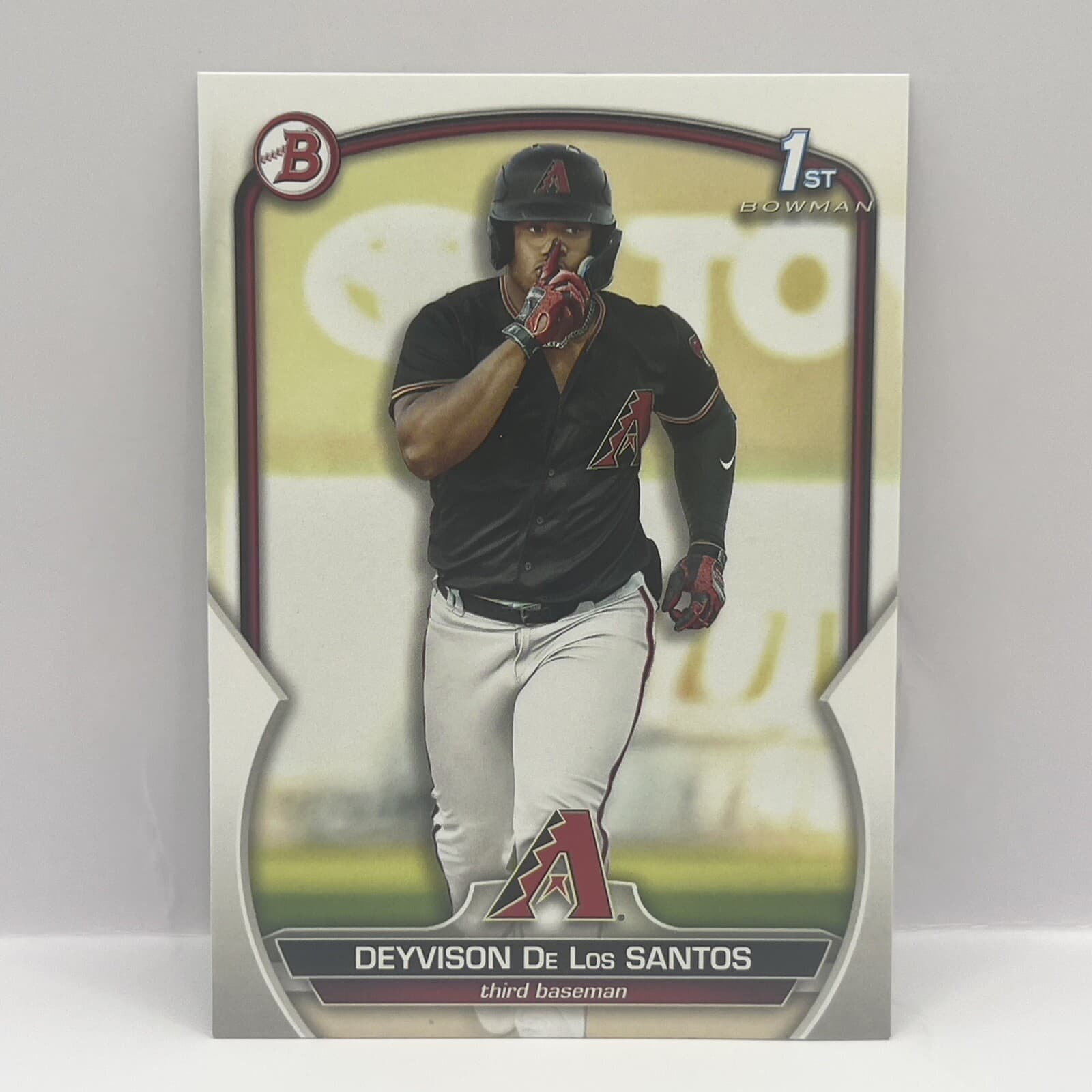 Deyvison De Los Santos trading card