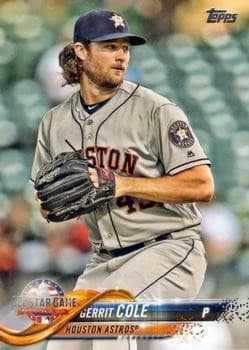 Gerrit Cole 2018 topps Topps Update