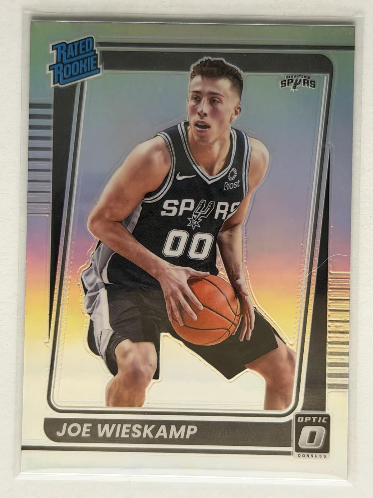 Joe Wieskamp trading card