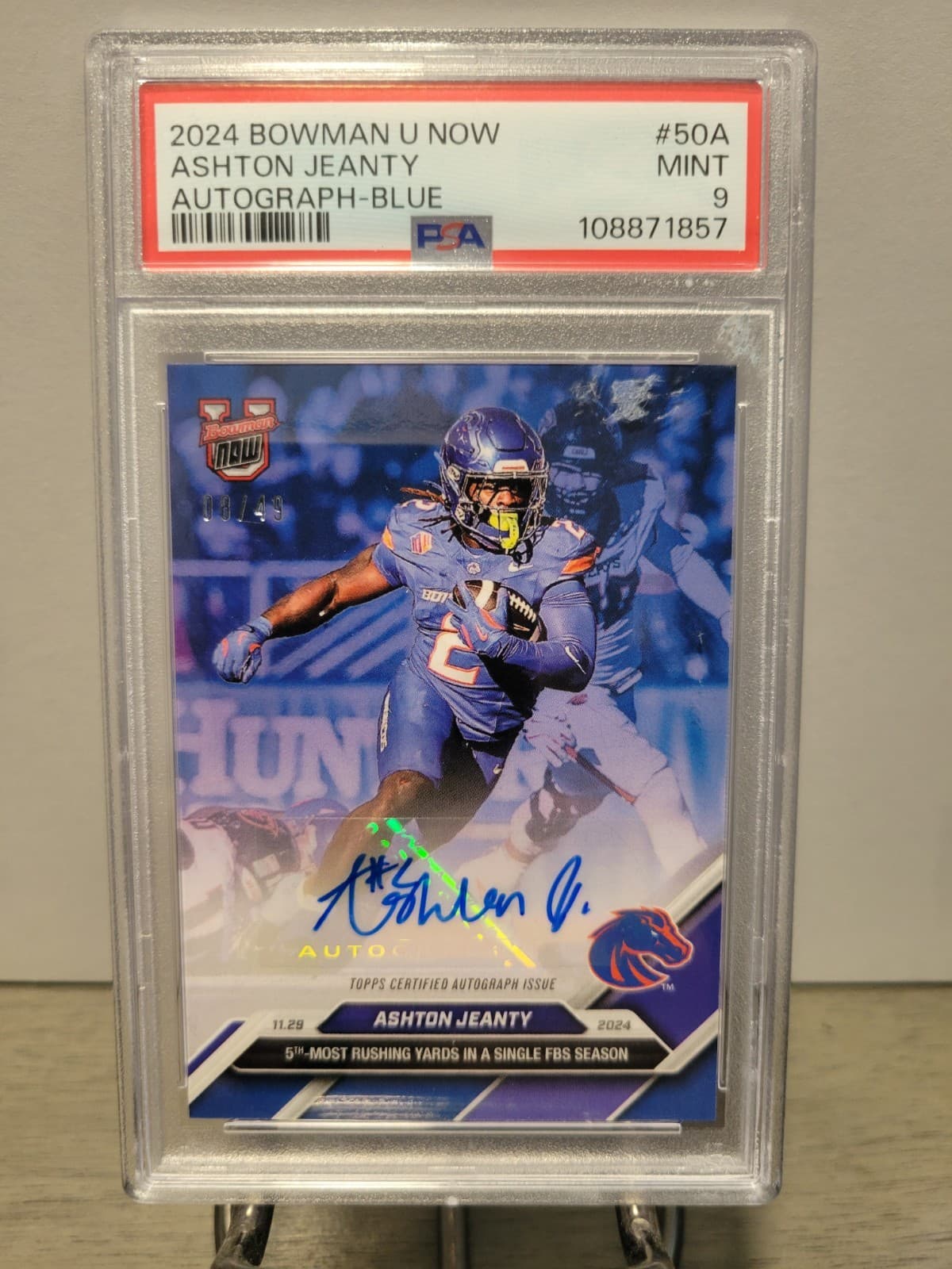 Ashton Jeanty #50A