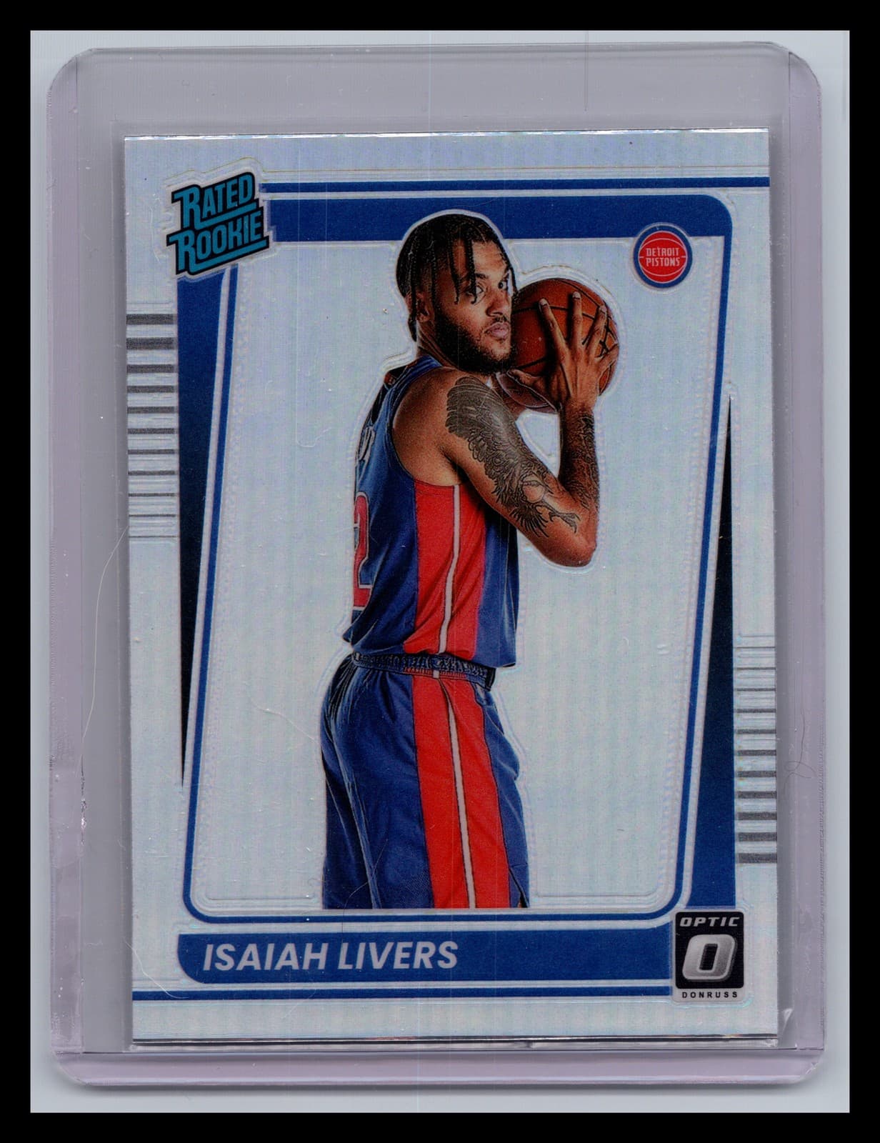 Isaiah Livers trading card