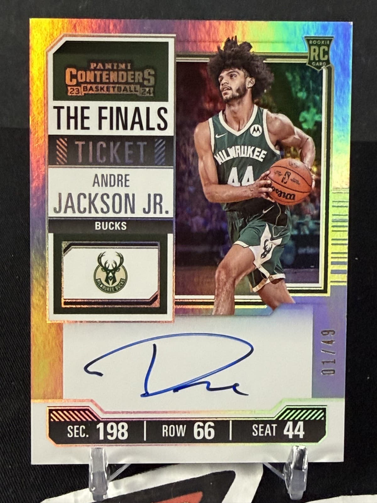 Andre Jackson Jr. 2023 panini Panini Contenders