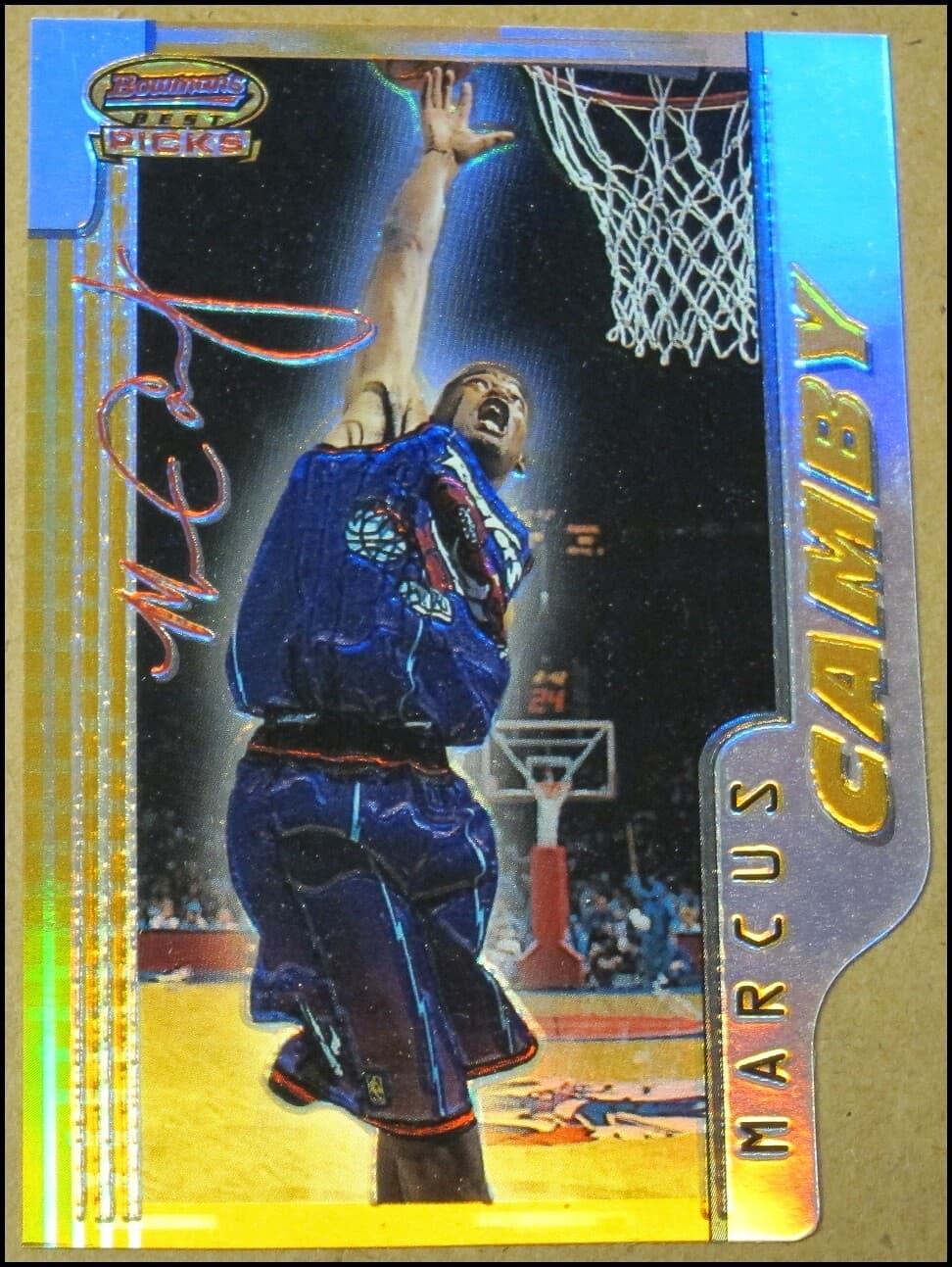 Marcus Camby trading card