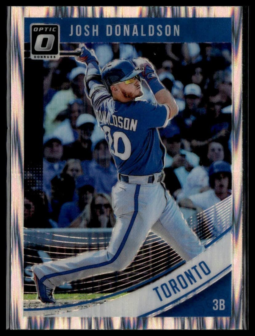 Josh Donaldson 2018 panini Donruss Optic