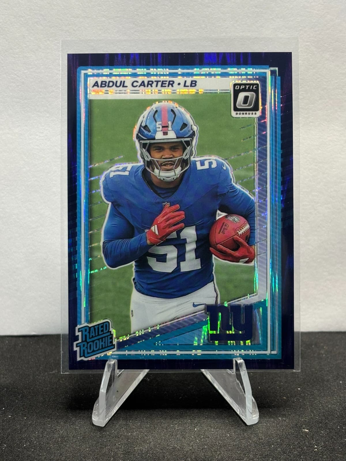Abdul Carter trading card