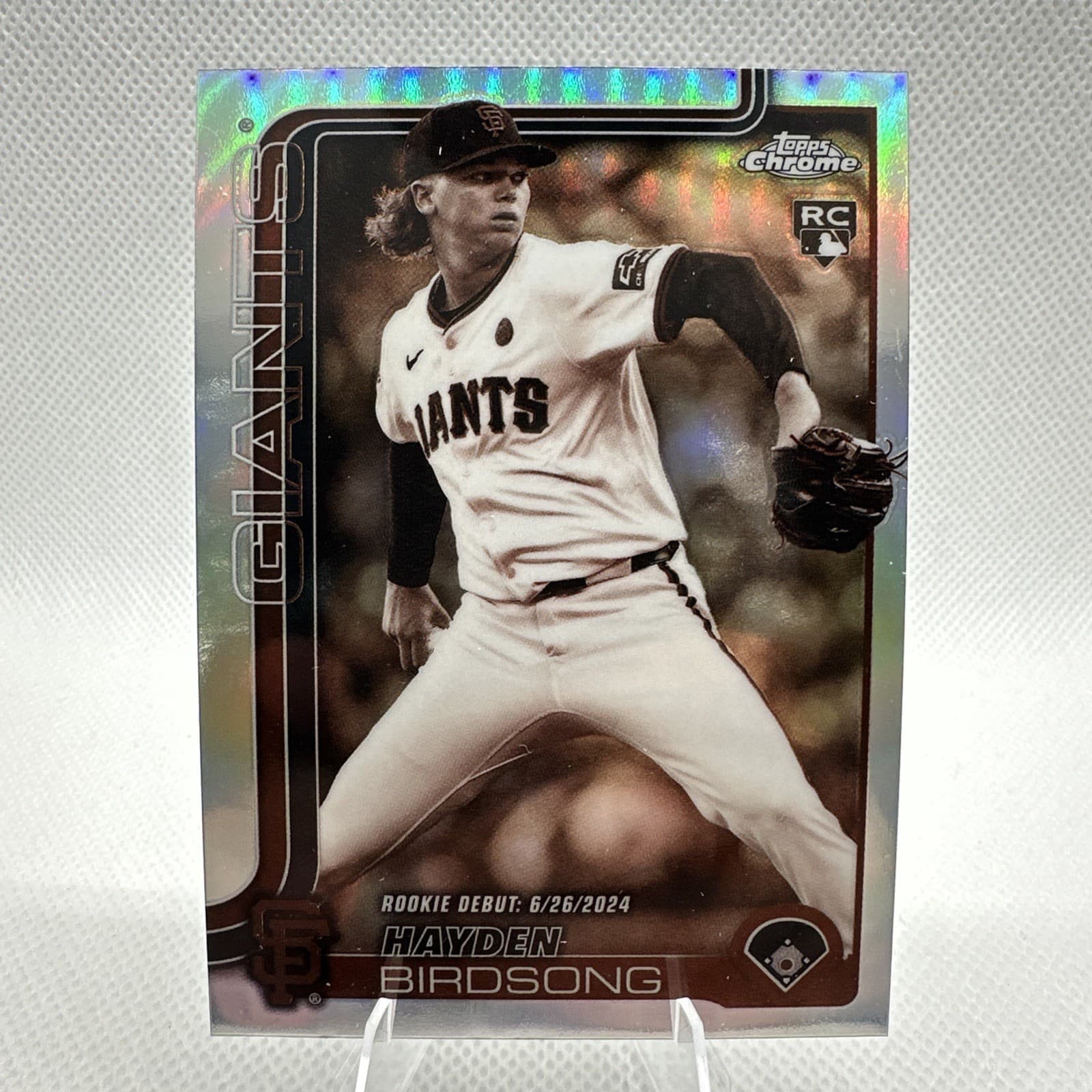 Hayden Birdsong trading card