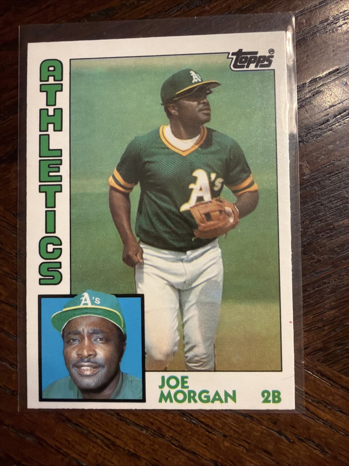 Joe Morgan 1984 topps