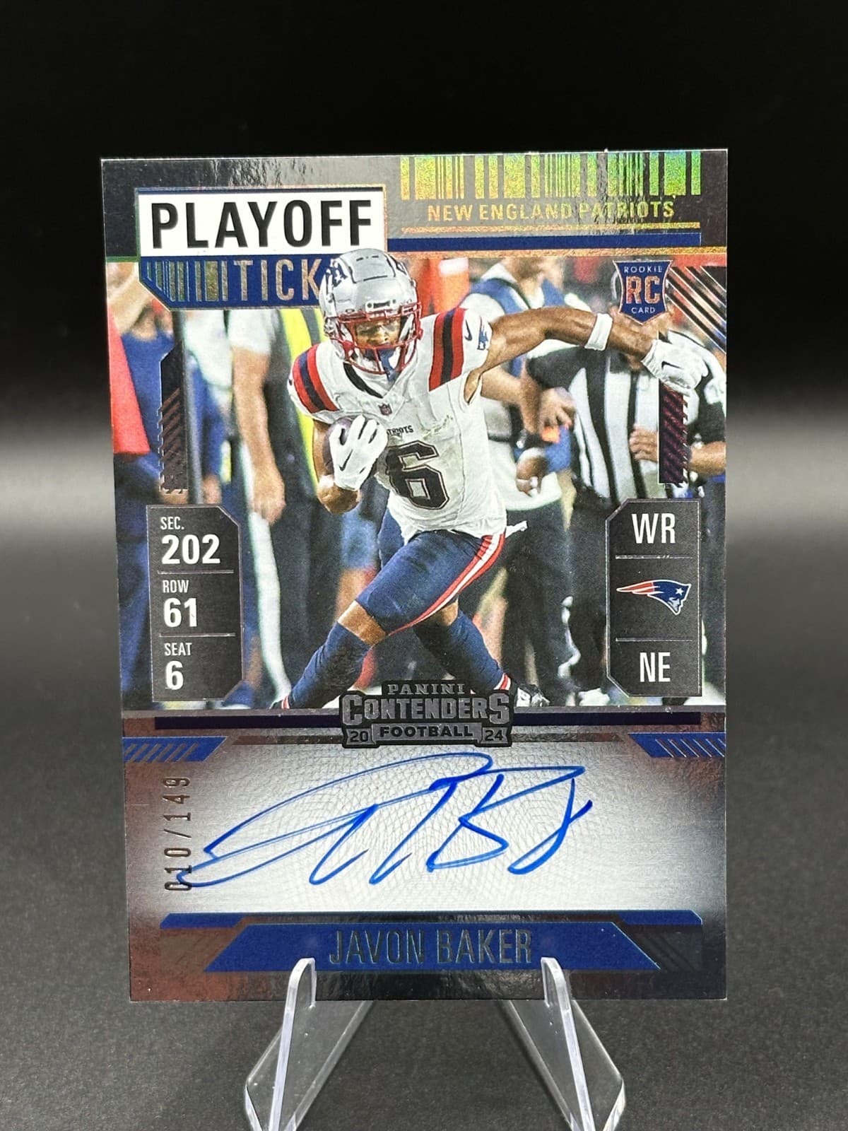 Javon Baker 2024 panini