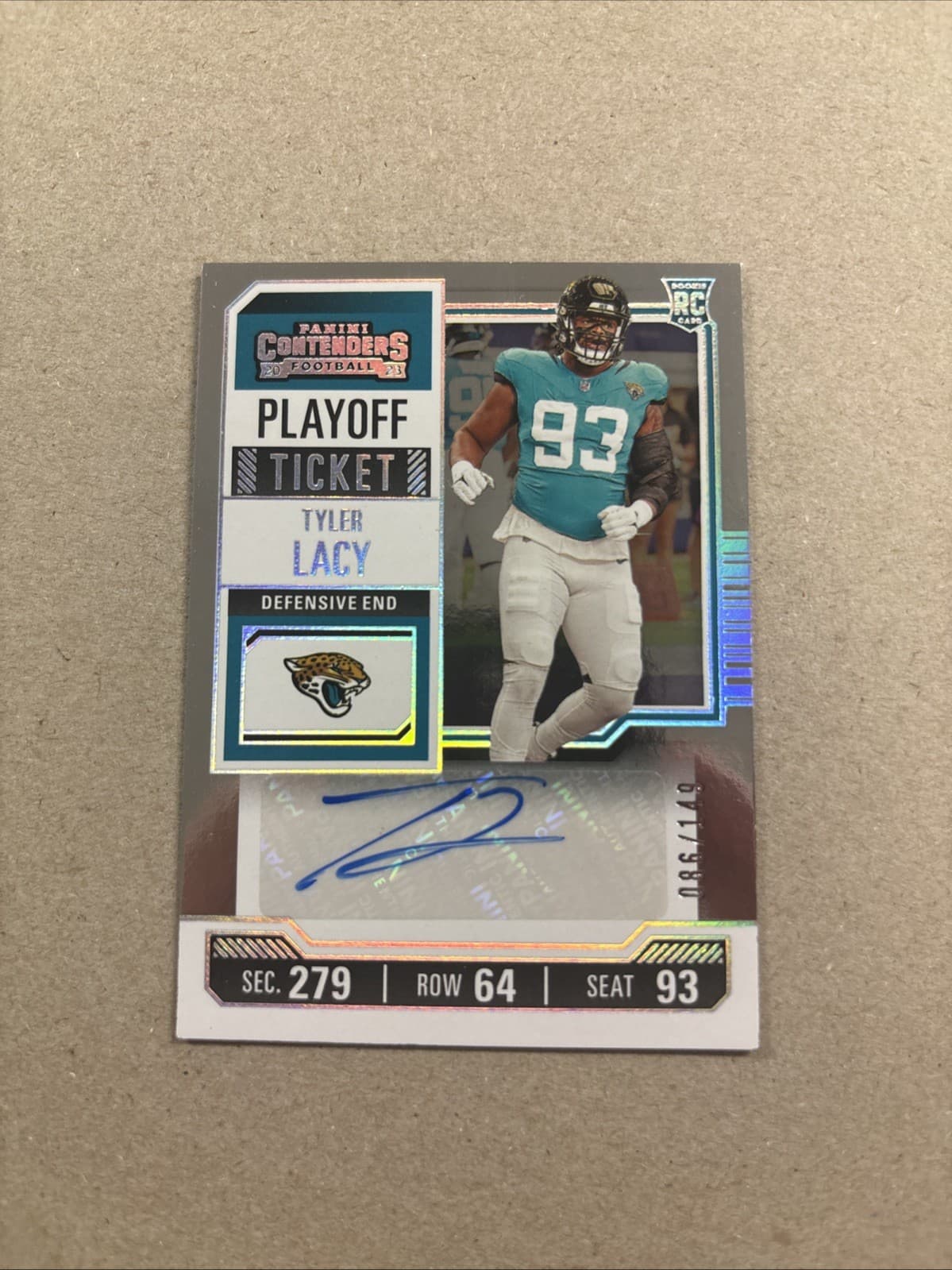 Tyler Lacy 2023 panini
