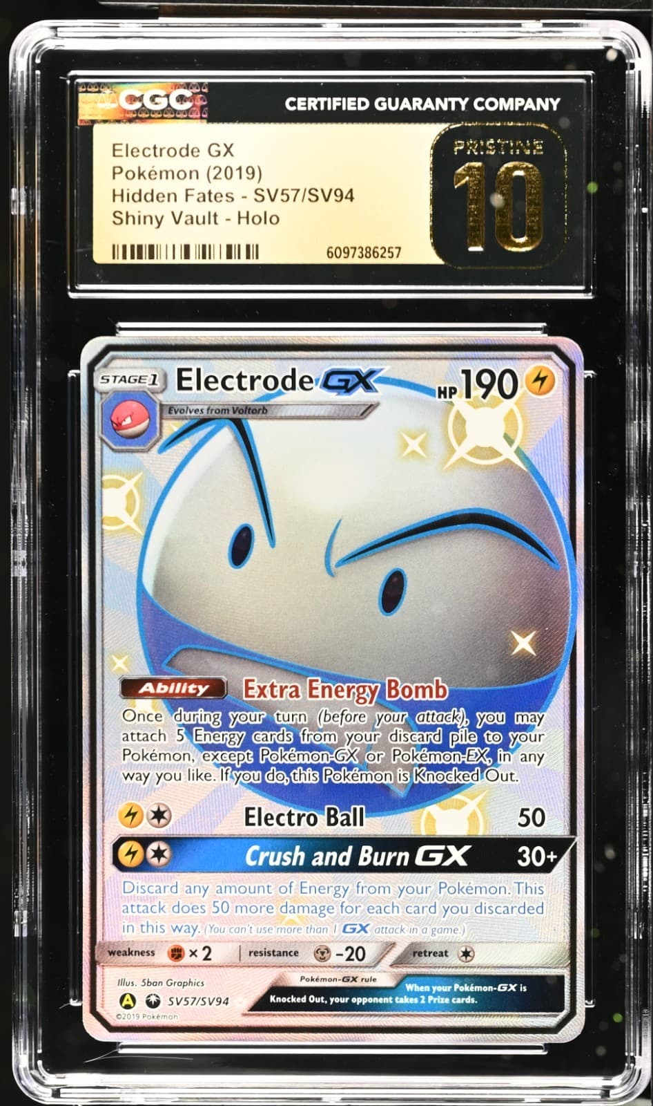 Electrode-GX trading card