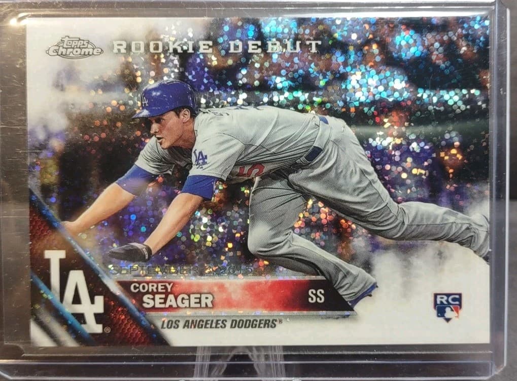 Corey Seager 2016 topps