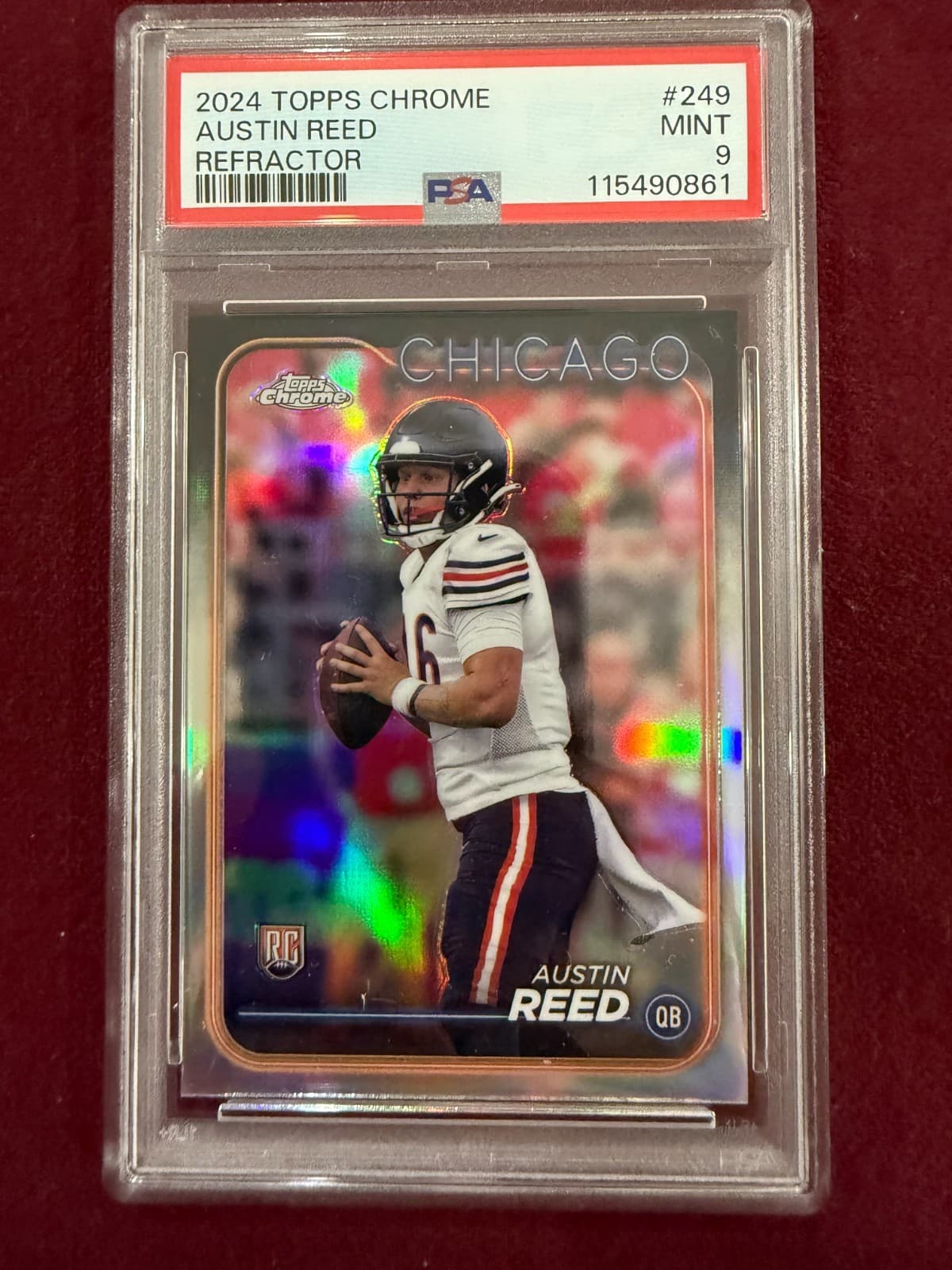 Austin Reed trading card