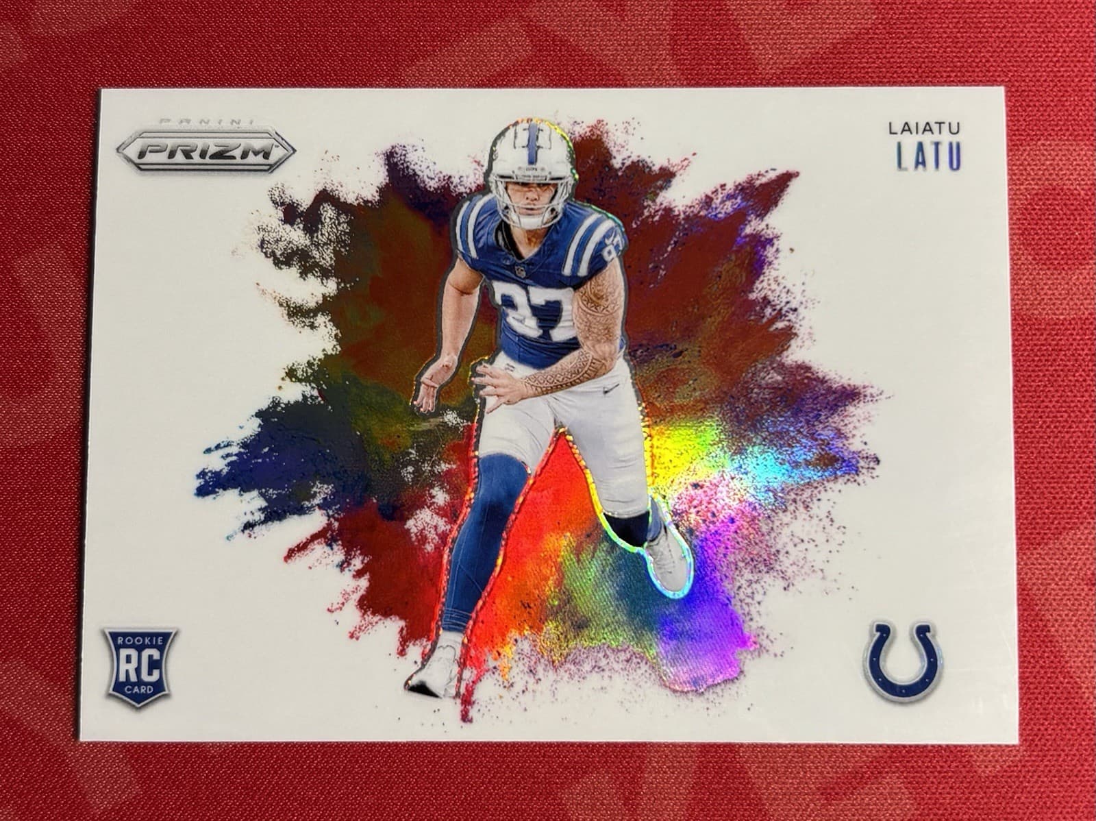Laiatu Latu 2024 panini Panini Prizm Draft Picks