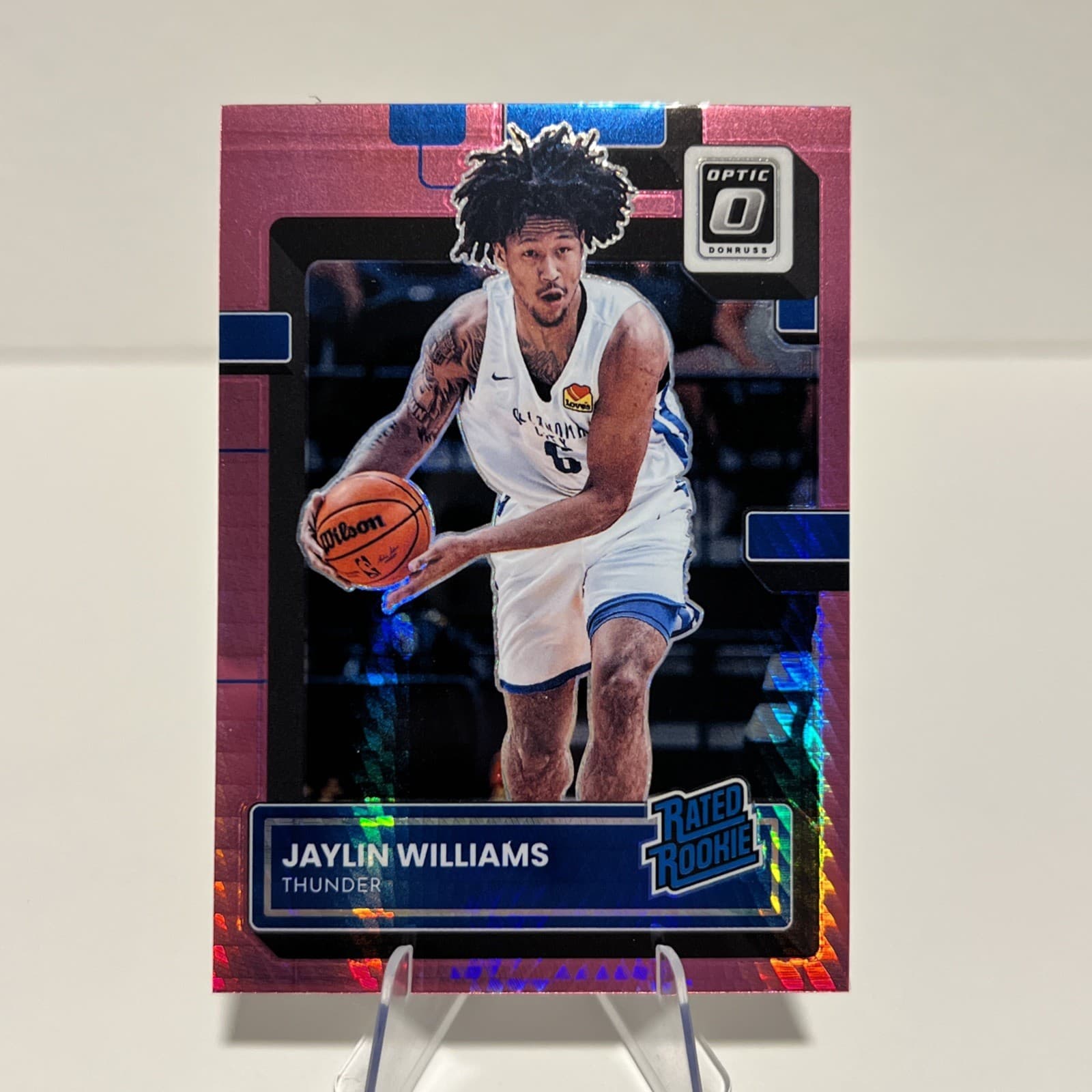 Jaylin Williams trading card