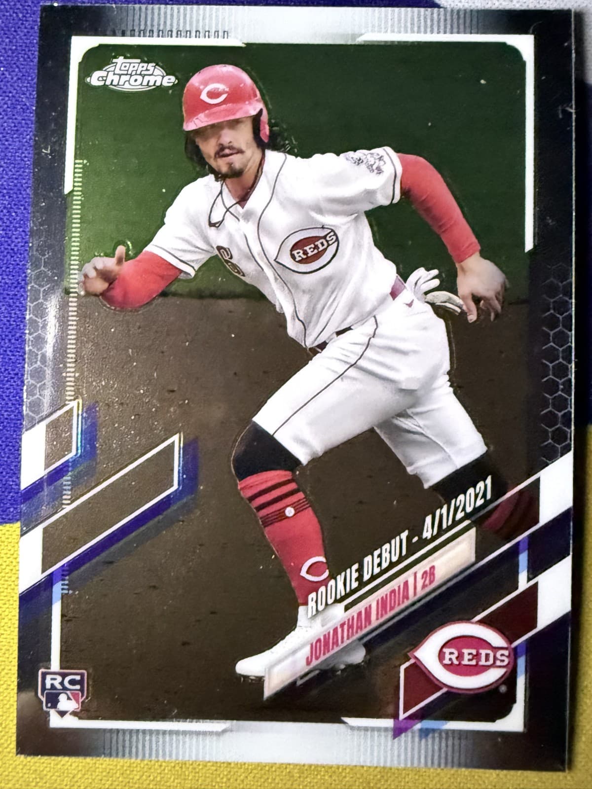 Jonathan India 2021 topps Topps Chrome Update