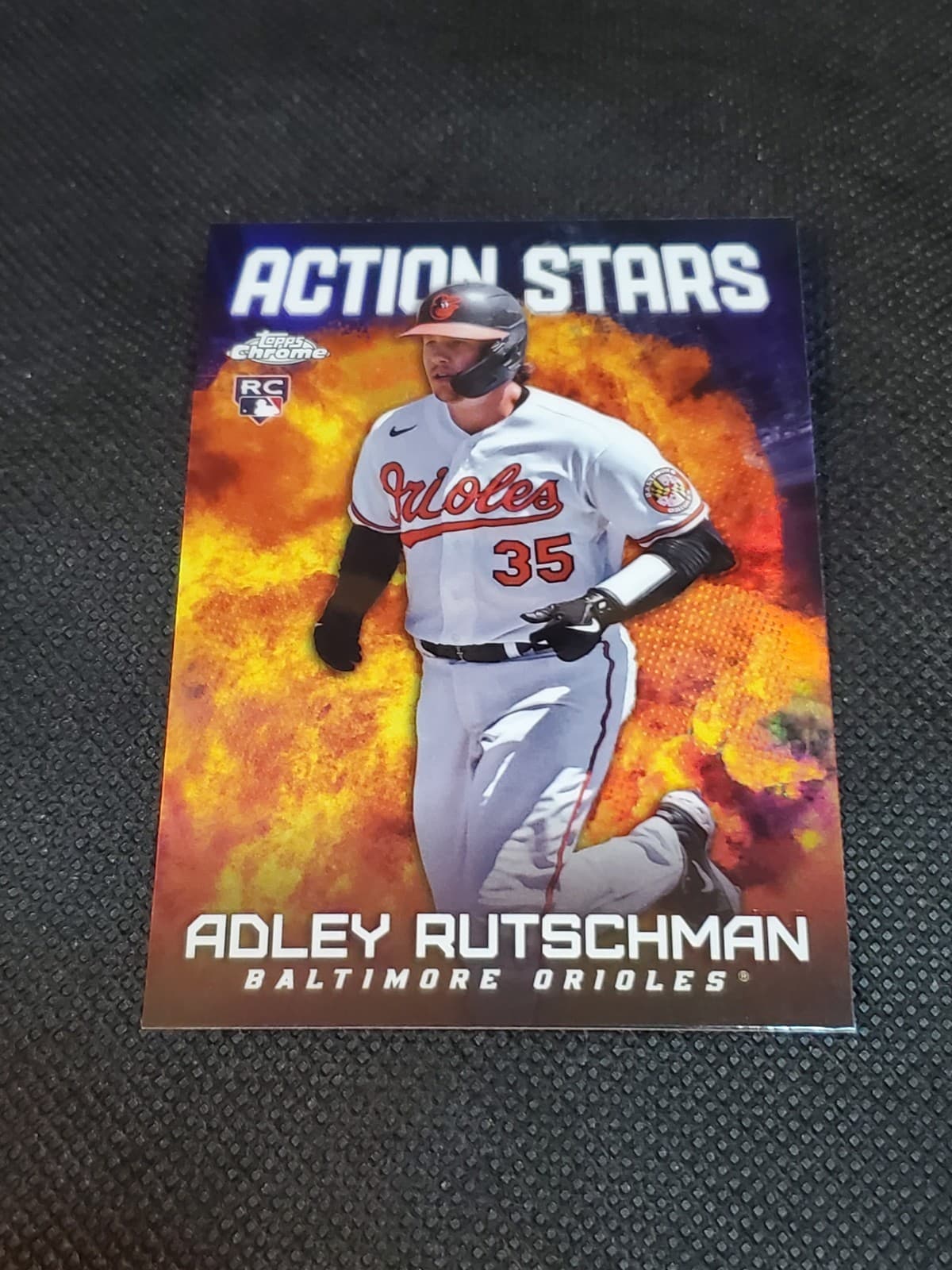 Adley Rutschman 2023 topps Topps Chrome Update Action Stars