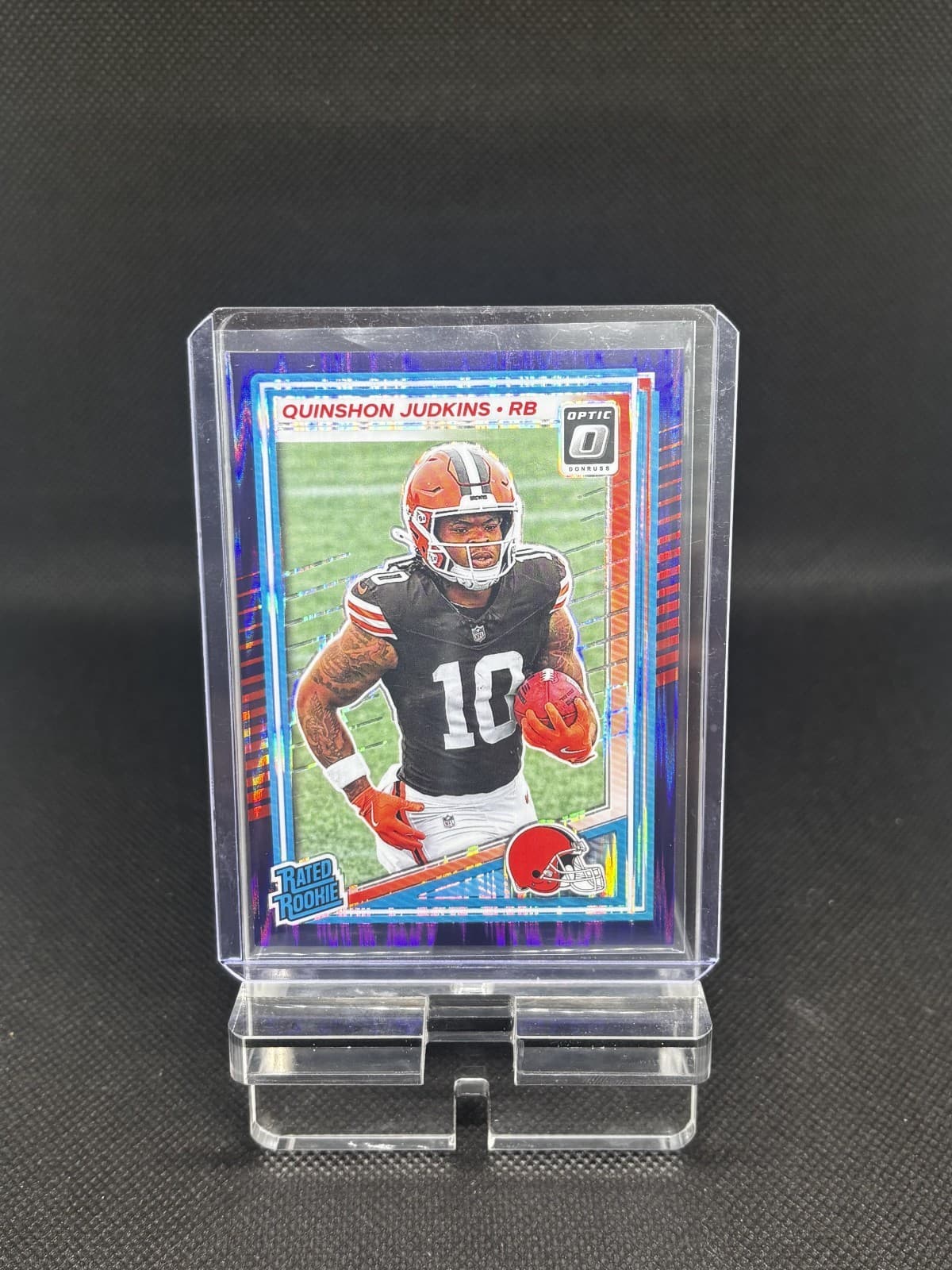 Quinshon Judkins trading card