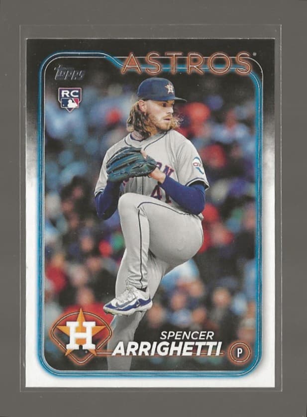 Spencer Arrighetti trading card