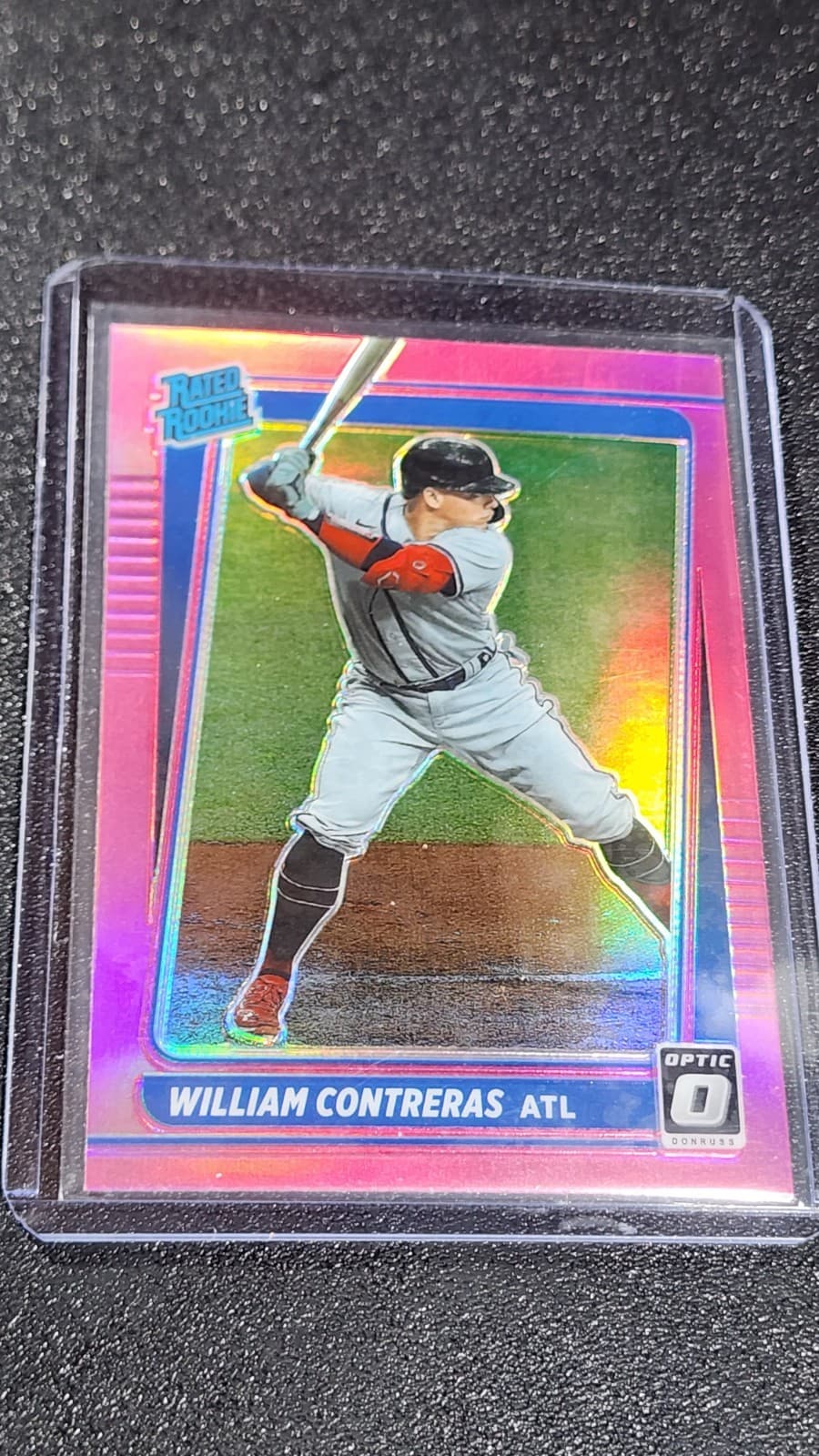 William Contreras 2021 panini Donruss Optic
