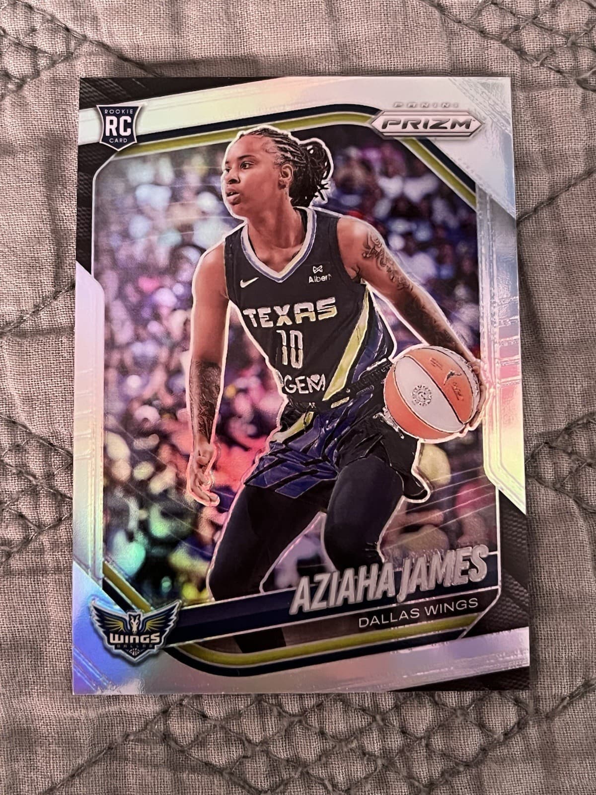 Aziaha James 2025 panini