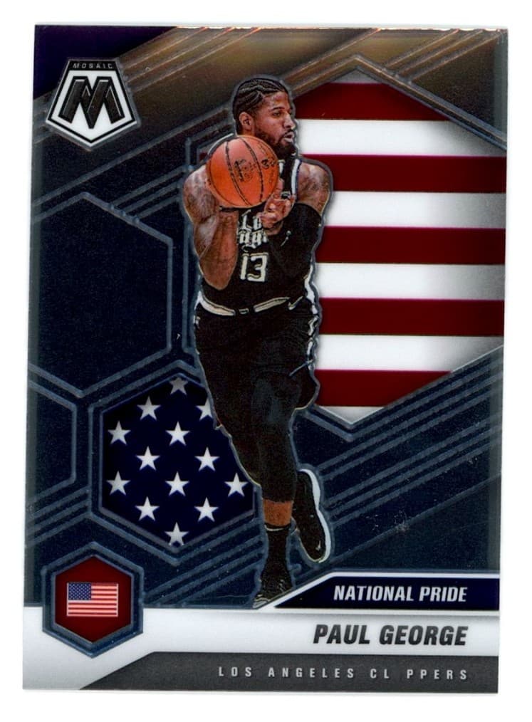 Paul George 2020 panini Panini Mosaic