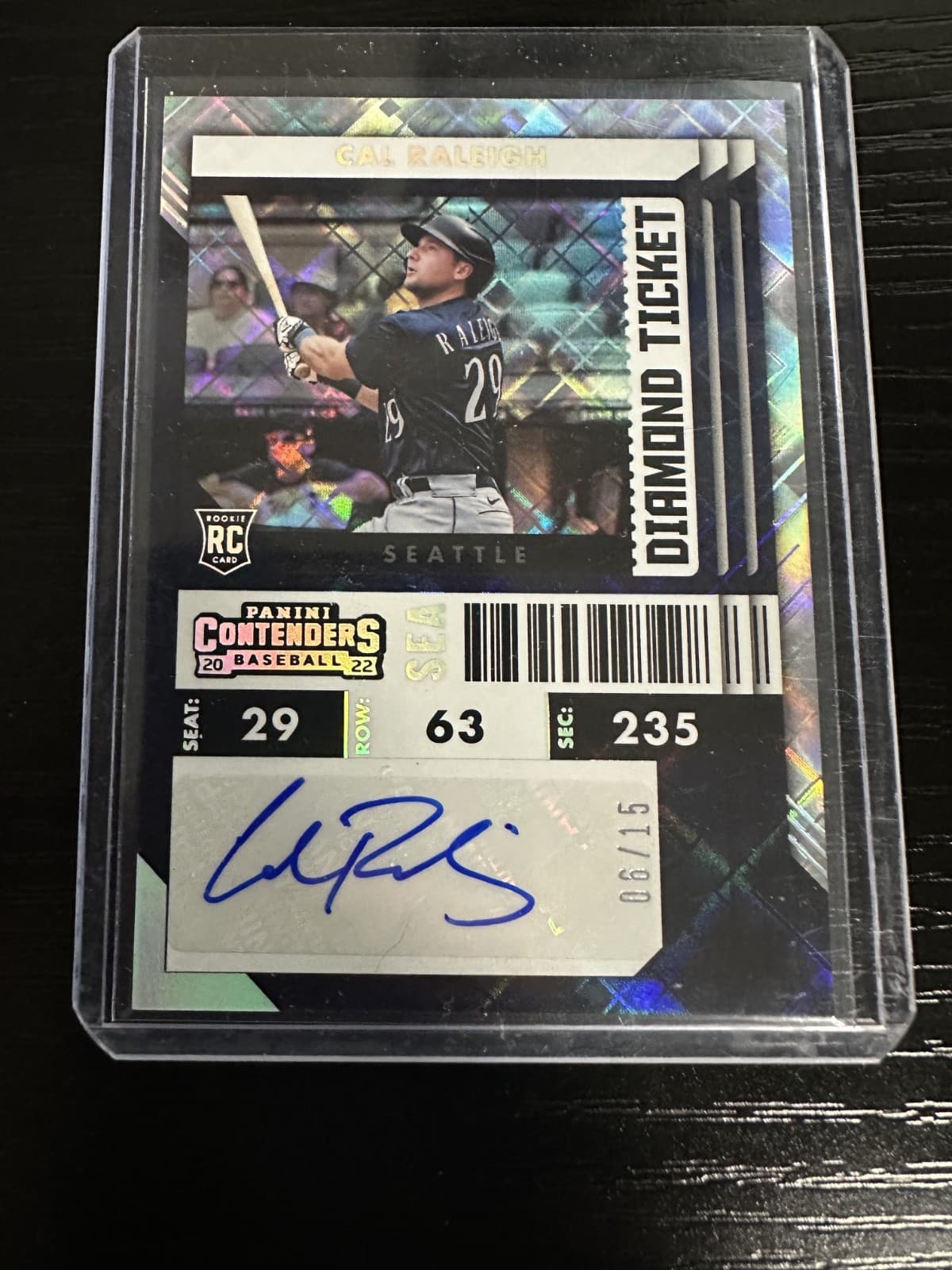 Cal Raleigh 2022 panini Panini Chronicles