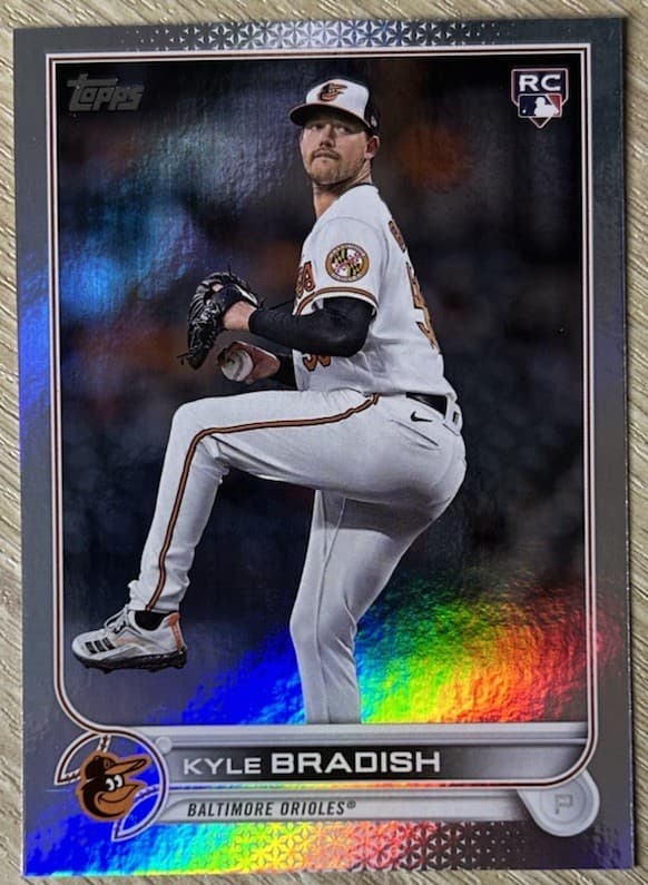 Kyle Bradish trading card
