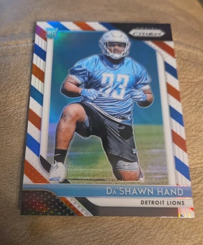 Da'Shawn Hand trading card