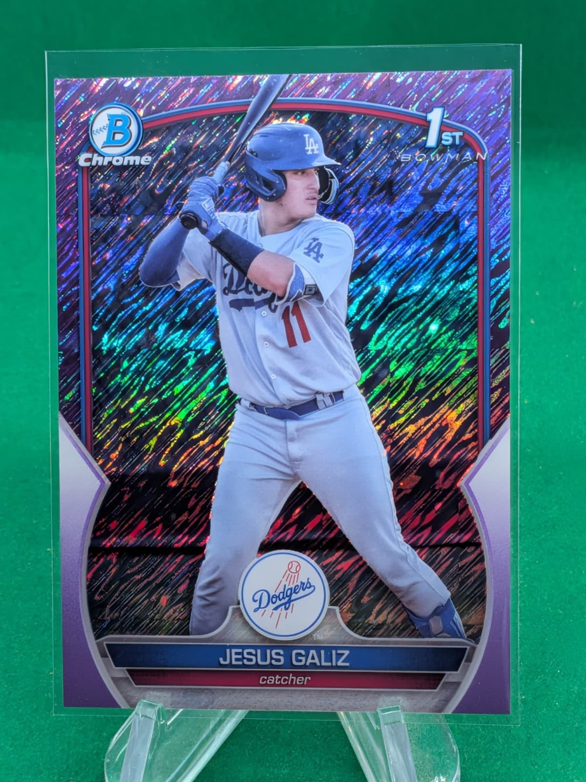 Jesus Galiz trading card