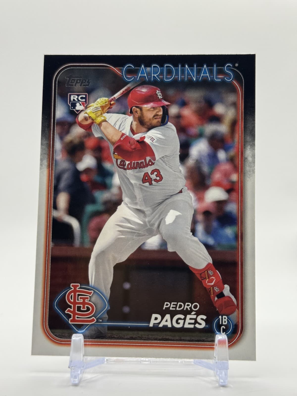Pedro Pages trading card