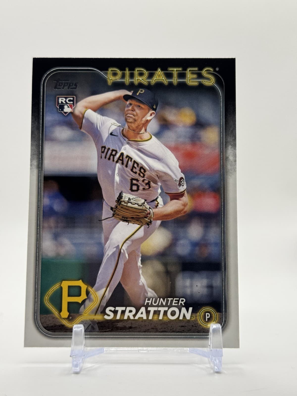 Hunter Stratton trading card