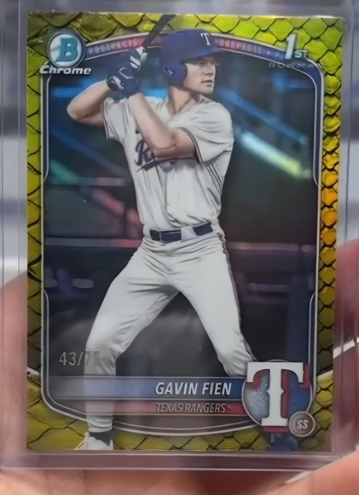 Gavin Fien trading card
