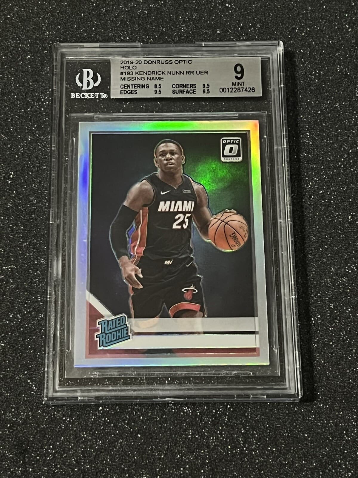 Kendrick Nunn trading card