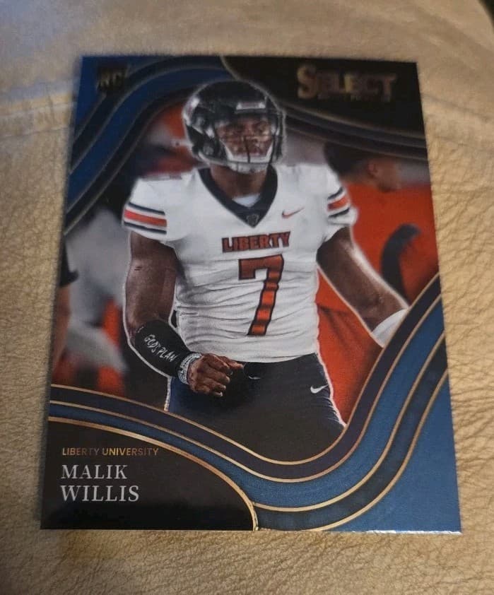 Malik Willis 2022 panini Panini Select Draft Picks
