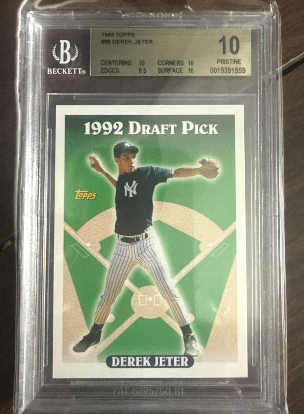 Mike Harkey trading card