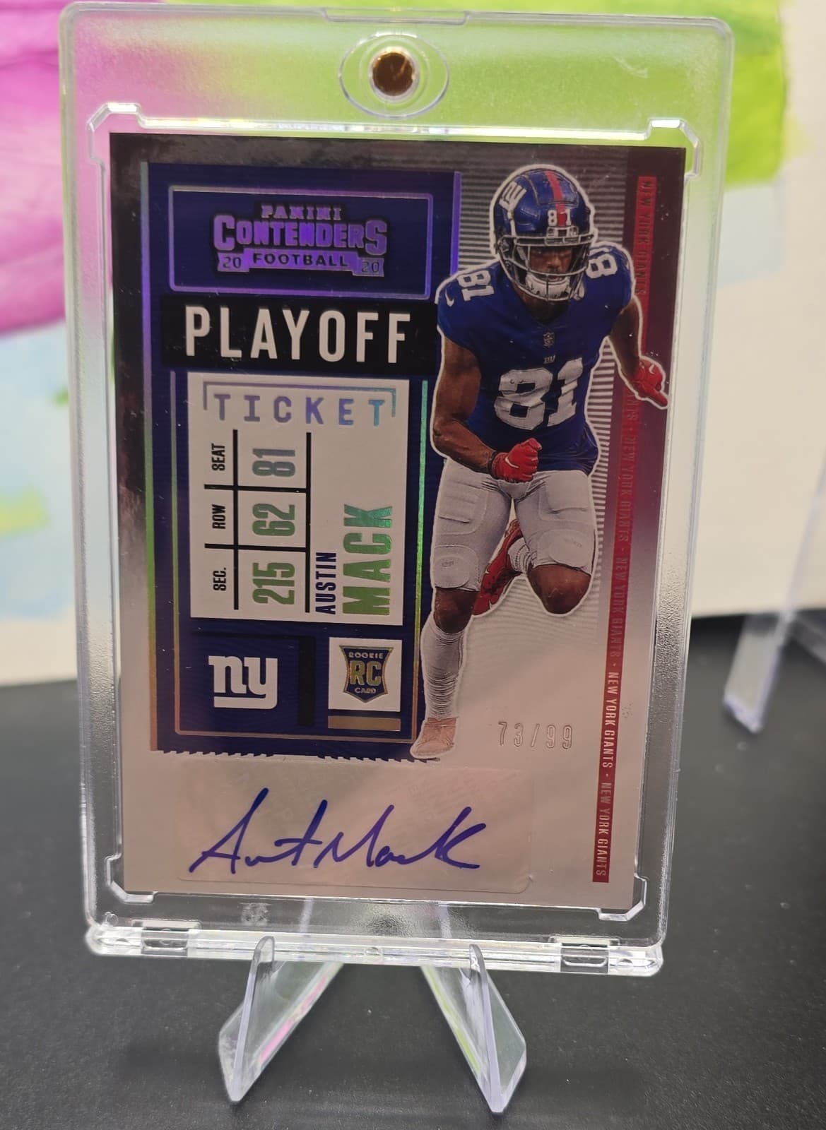 Odell Beckham Jr 2020 panini Panini Contenders