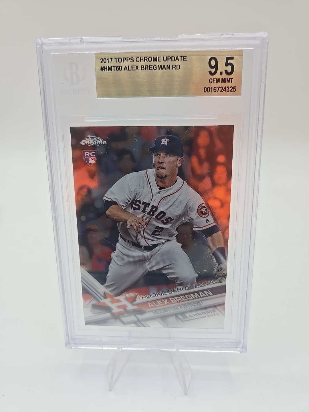 Alex Bregman 2017 topps