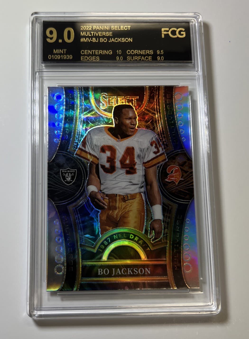 Bo Jackson 2022 panini Panini Select