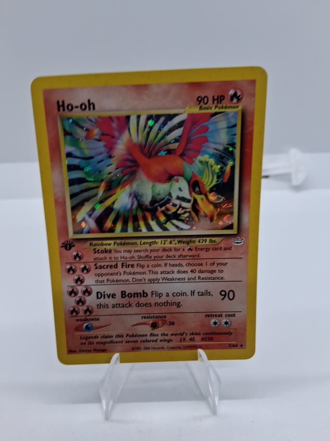 Ho-Oh trading card