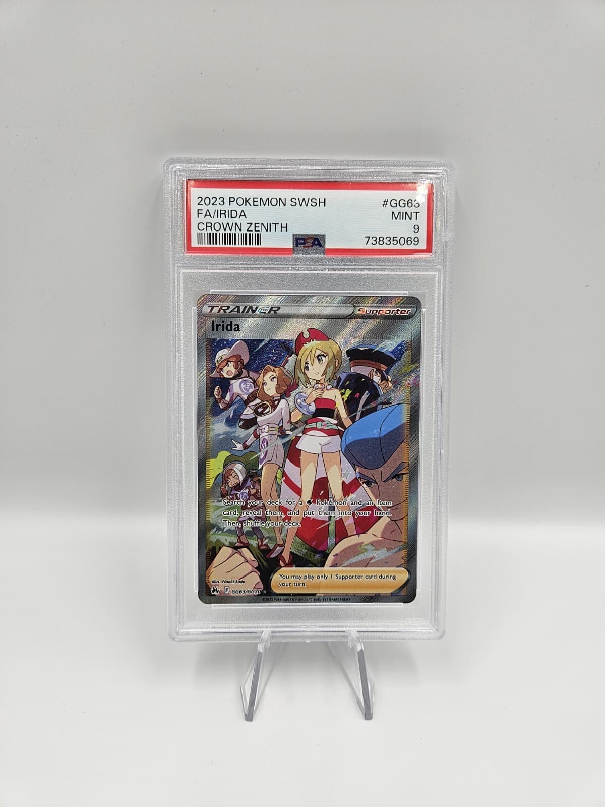 Irida trading card