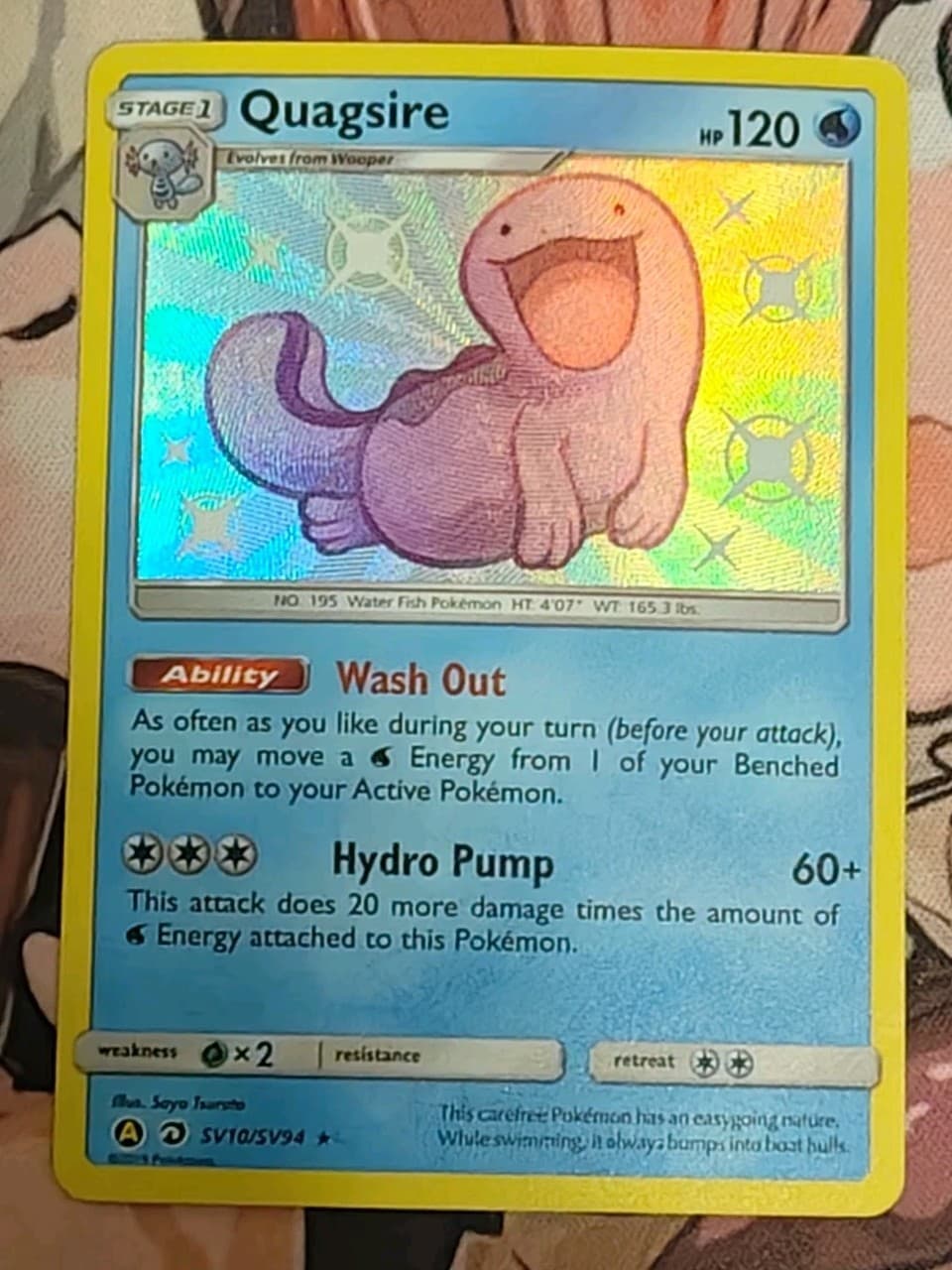 Quagsire trading card