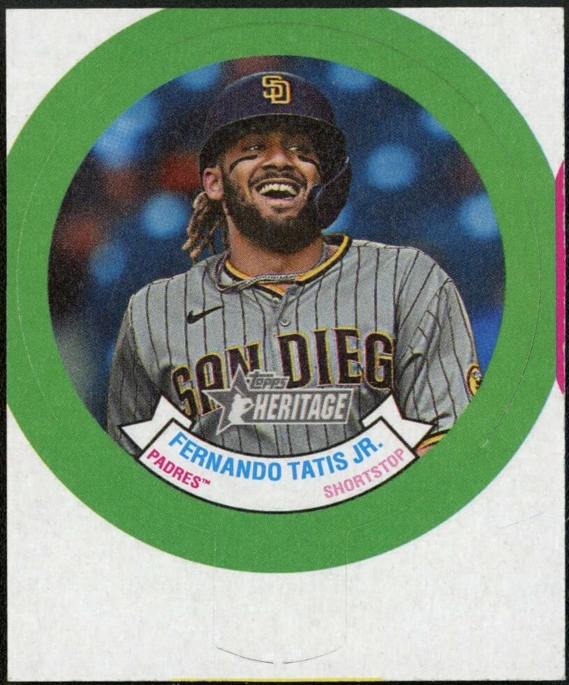 Fernando Tatis Jr. 2022 topps Topps Heritage