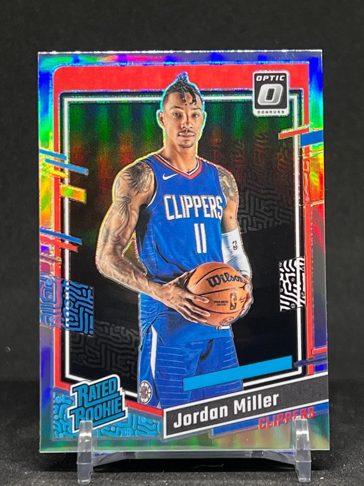 Jordan Miller trading card