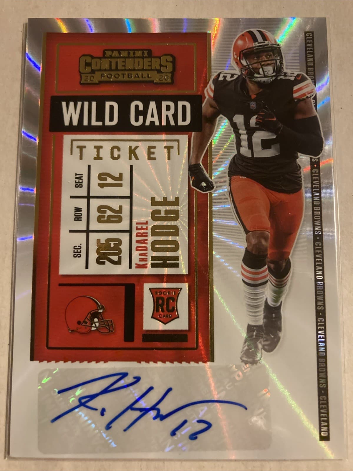 KhaDarel Hodge trading card