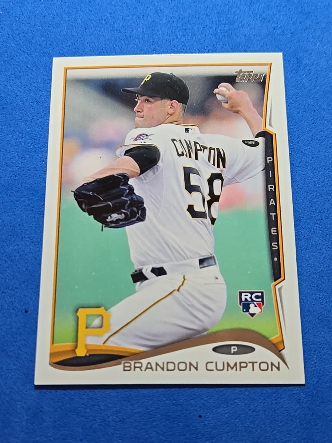 Brandon Cumpton trading card