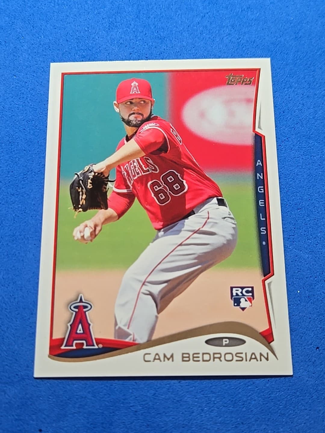 Cam Bedrosian trading card