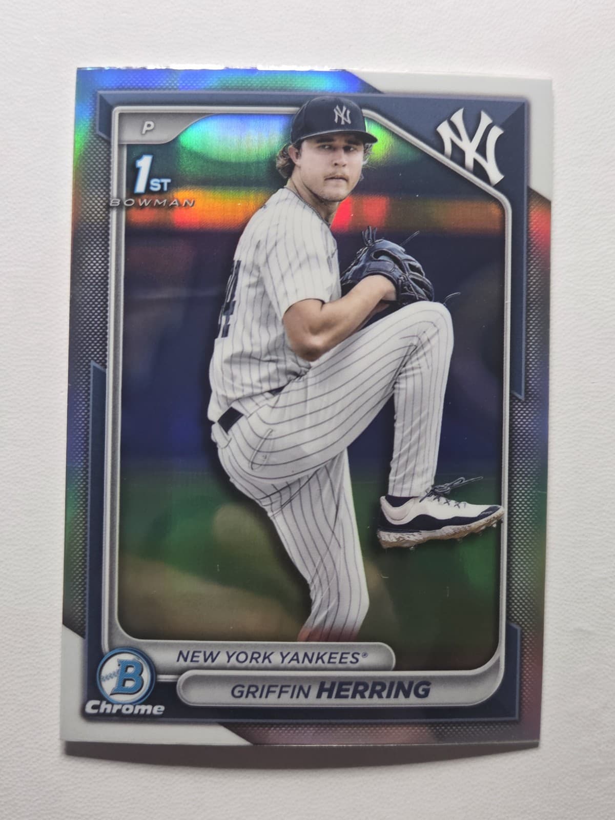 Griffin Herring trading card